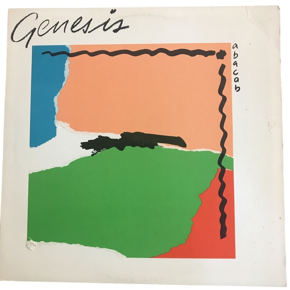 Genesis‎ Abacab Vinyl LP 12" 1981 Atlantic SD 19313 Progressive Rock 80s Vintage